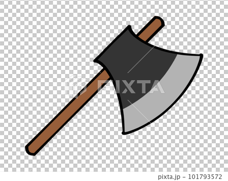 斧頭插圖素材 101793572