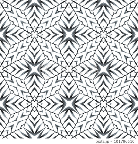 Striped hand drawn design. Black and white unusual boho chic summer design. Repeating striped hand drawn border. Textile ready powerful print, swimwear fabric, wallpaper, wrapping. Striped hand drawn design. Black and white unusual boho chic summer design. Repeating striped hand drawn border. Textile ready powerful print, swimwear fabric, wallpaper, wrapping. 101796510