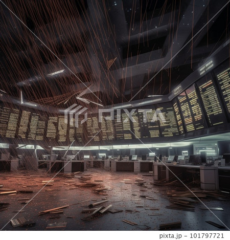 株式が暴落した後の株式市場 101797721