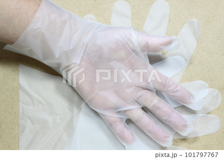 ポリエチレン手袋 101797767