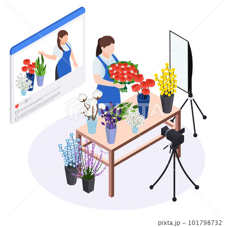 Florist Master Class Composition Florist Master Class Composition 101798732
