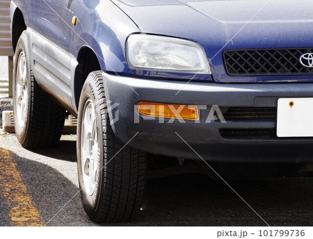 自動車イメージ　トヨタ初代RAV4 3ドアのフロントマスク 101799736