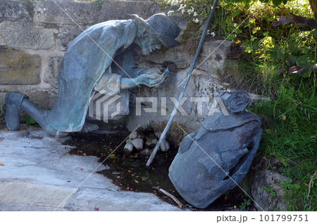 Jacobs Well, statue by Sieger Koder in Rosenberg, Germany Jacobs Well, statue by Sieger Koder in Rosenberg, Germany 101799751