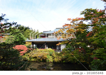 日光山輪王寺逍遥園から臨む宝物殿 101805848