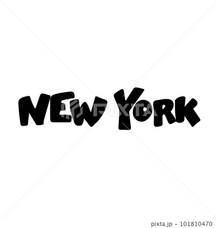 Vintage Touristic Greeting Card - Vector EPS10. Grunge effects can be easily removed for a brand new, clean sign. 101810470