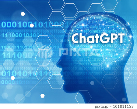 人の頭の形のChatGPTのイメージ 101811155
