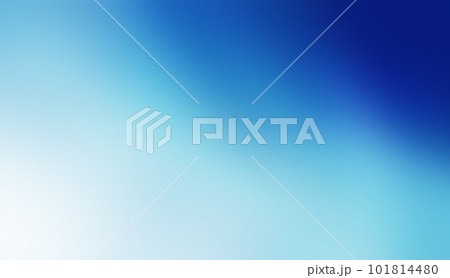 Blue white abstract grainy textured background, smooth color flow, noise texture effect, copy space 101814480