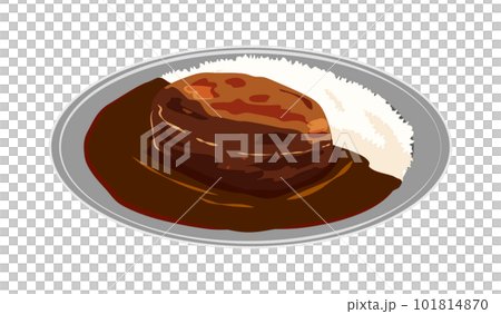 Hamburger curry 101814870