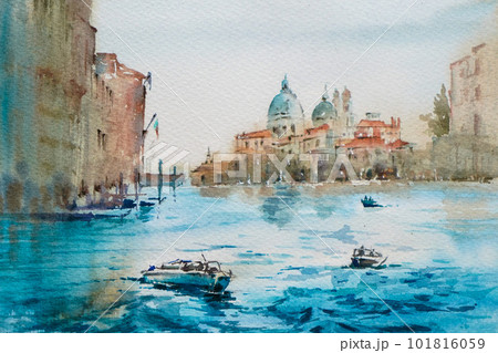 水彩画(風景)№168