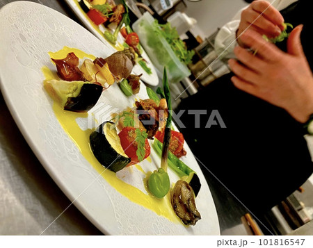 盛り付け 101816547