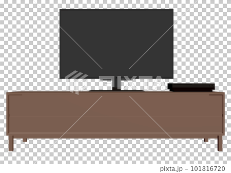 テレビ台とテレビ 101816720