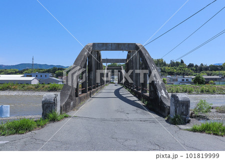 天竜川の水神橋（長野県伊那市） 101819999