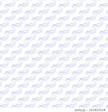 Seamless pattern of blue sea waves Seamless pattern of blue sea waves 101824328