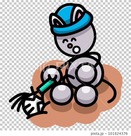 Nyanmaru挖蛤蜊的插畫(橫版)貓 Nyanmaru挖蛤蜊的插畫(橫版)貓 101824376