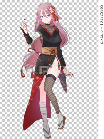 Sexy ninja, kunoichi standing picture Sexy ninja, kunoichi standing picture 101825965