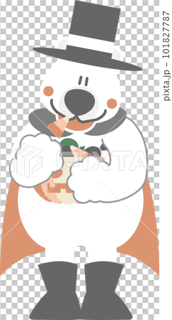 happy halloween holiday festival with cute bear, skull, pumpkin and candy, flat cartoon character design happy halloween holiday festival with cute bear, skull, pumpkin and candy, flat cartoon character design 101827787