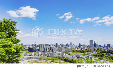 仙台市全景 青葉城祉より仙台市全景 仙台市全景 青葉城祉より仙台市全景 101828473