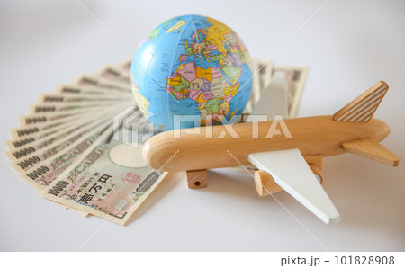 インバウンド 海外旅行 留学 移住に関するお金イメージ 101828908