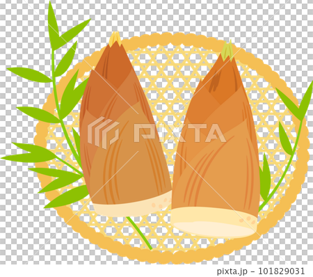 籃子上的竹筍 101829031