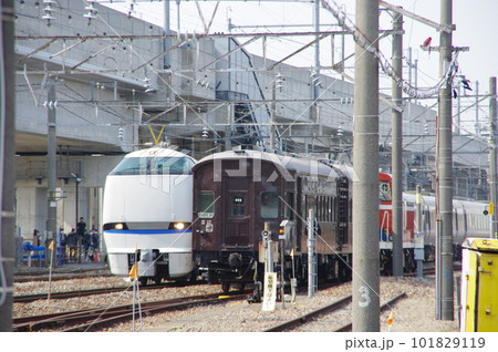 オヤ31甲種 松任駅入換 オヤ31甲種 松任駅入換 101829119
