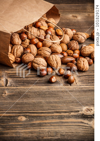 Various nuts mix Various nuts mix 101829174