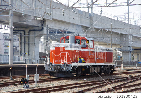 オヤ31甲種 DE10入換 松任駅 101830425