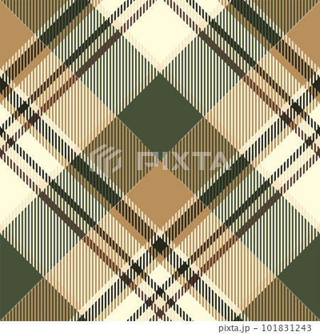 Tartan scotland seamless plaid pattern vector. Retro background fabric. Vintage check color square geometric texture. 101831243