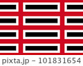 Geometric pattern in the colors of the national flag of Yemen. The colors of Yemen. 101831654