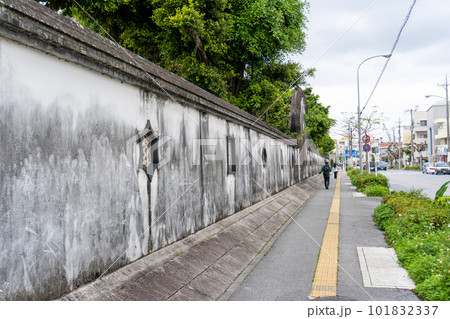 沖縄県那覇市内の景色　福州園前 101832337