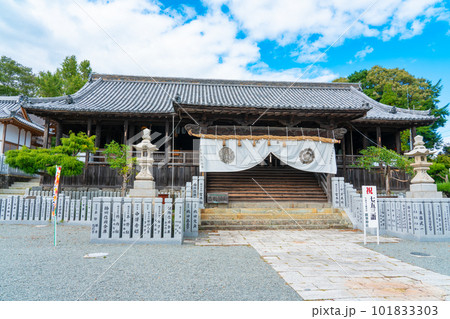 広峯神社 国指定重要文化財の拝殿 兵庫県姫路市 広峯神社 国指定重要文化財の拝殿 兵庫県姫路市 101833303