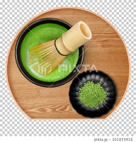 抹茶 茶筅 イラスト リアル 抹茶 茶筅 イラスト リアル 101833918