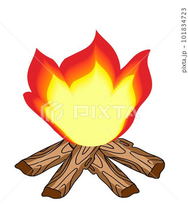 Firewood on Round Background Firewood on Round Background 101834723