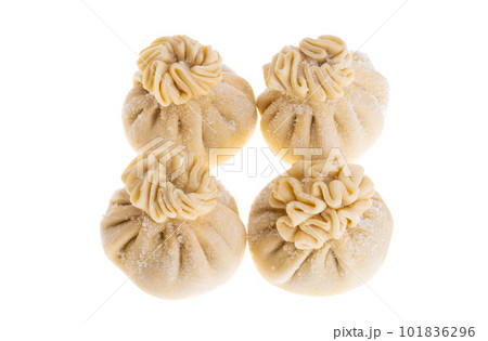 khinkali isolated khinkali isolated 101836296