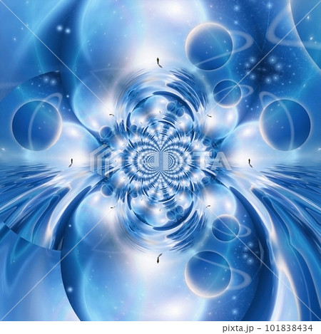 Planetary fractal Planetary fractal 101838434