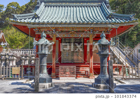 滝山東照宮（岡崎市）拝殿 101843374