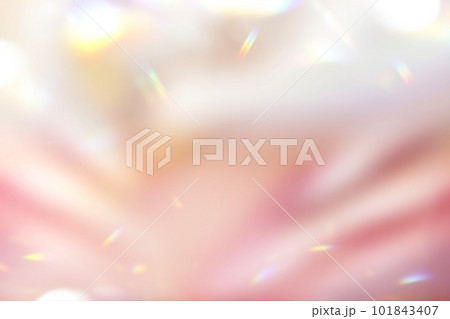 キラキラした金色のレインボーオーバーレイフレア背景 101843407