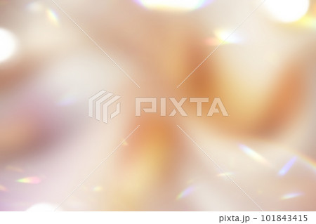 キラキラした金色のレインボーオーバーレイフレア背景 キラキラした金色のレインボーオーバーレイフレア背景 101843415