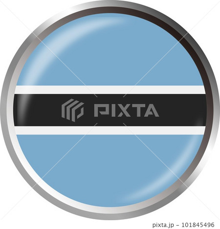 世界の国旗アイコン☆ボツワナBotswana☆ 101845496