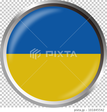 世界の国旗アイコン☆ウクライナUkraine☆ 101845542