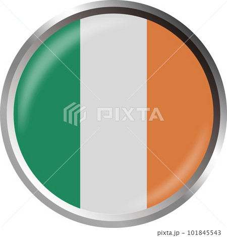 世界の国旗アイコン☆アイルランドIreland☆ 101845543