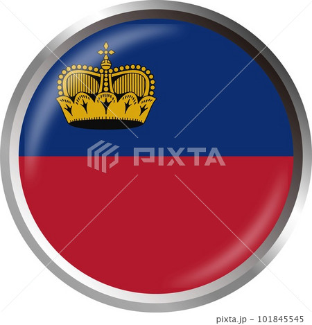 世界の国旗アイコン☆リヒテンシュタインLiechtenstein☆ 101845545