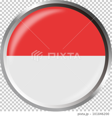 世界國旗圖標 ☆印度尼西亞☆ 101846200