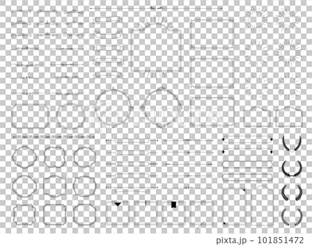 classic frame material set 101851472
