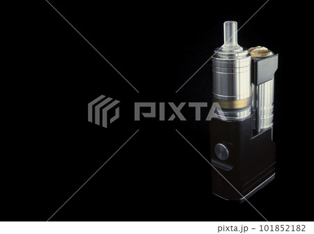 Advanced personal vaporizer or e-cigarette Vintage style, side by side style Advanced personal vaporizer or e-cigarette Vintage style, side by side style 101852182