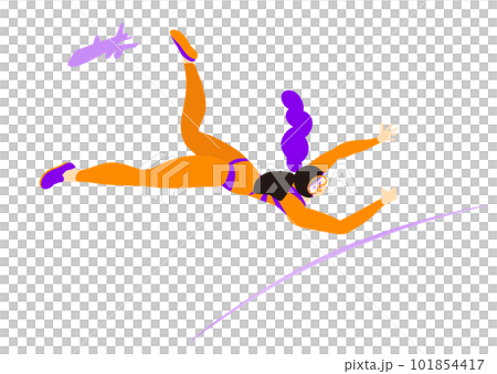 trip_travel_people_girl_skydiving_女子跳傘 trip_travel_people_girl_skydiving_女子跳傘 101854417