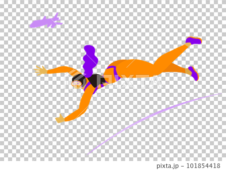 trip_travel_people_girl_skydiving_女子跳傘 101854418