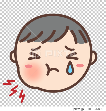 "I have a toothache" picture card (life scene) [rehabilitation/developmental disorder/autism] 101856899