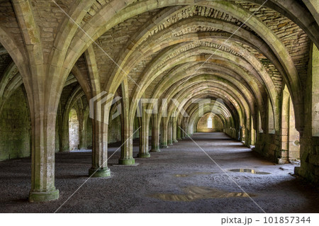 Fountains Abbey - Yorkshire - United Kingdom Fountains Abbey - Yorkshire - United Kingdom 101857344