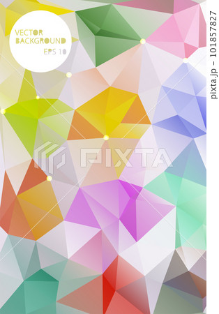 Abstract polygonal background 101857827