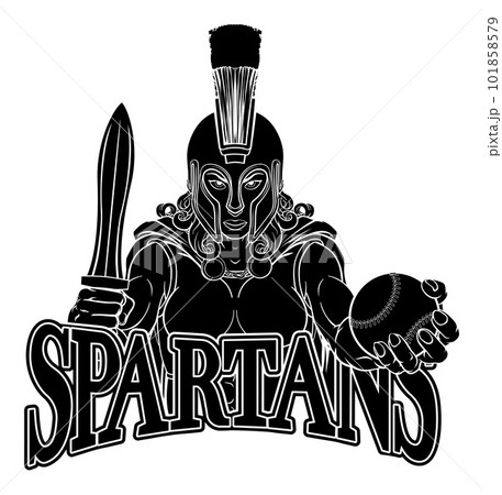 Spartan Trojan Gladiator Baseball Warrior Woman Spartan Trojan Gladiator Baseball Warrior Woman 101858579